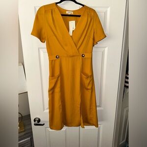 BRAND NEW Yellow Dress.